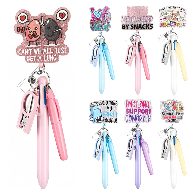 5in1 Nurse Pen Set Retractable - Penn Reel Fierce ulasan dan harga