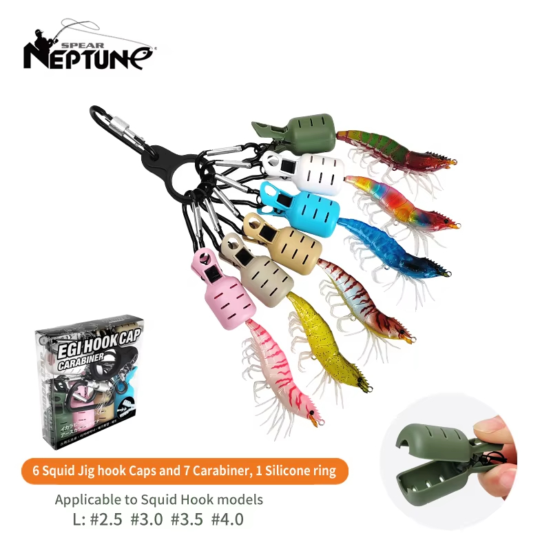 6pcs Colorful Squid Jig Hook C - Fishing Lure Making Kit ulasan dan harga