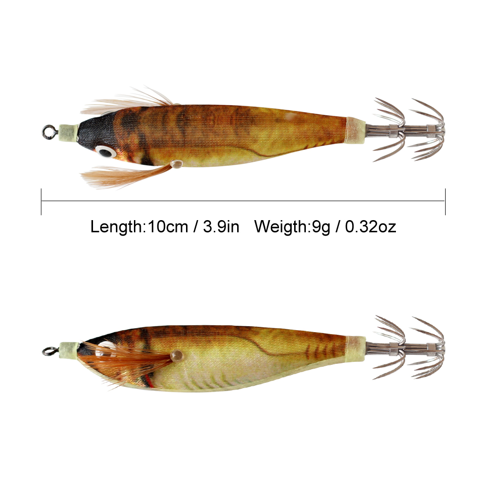 2Pcs Squid Jig Hook Fishing Lu - Fishing Lure Soft Plastic ulasan dan harga