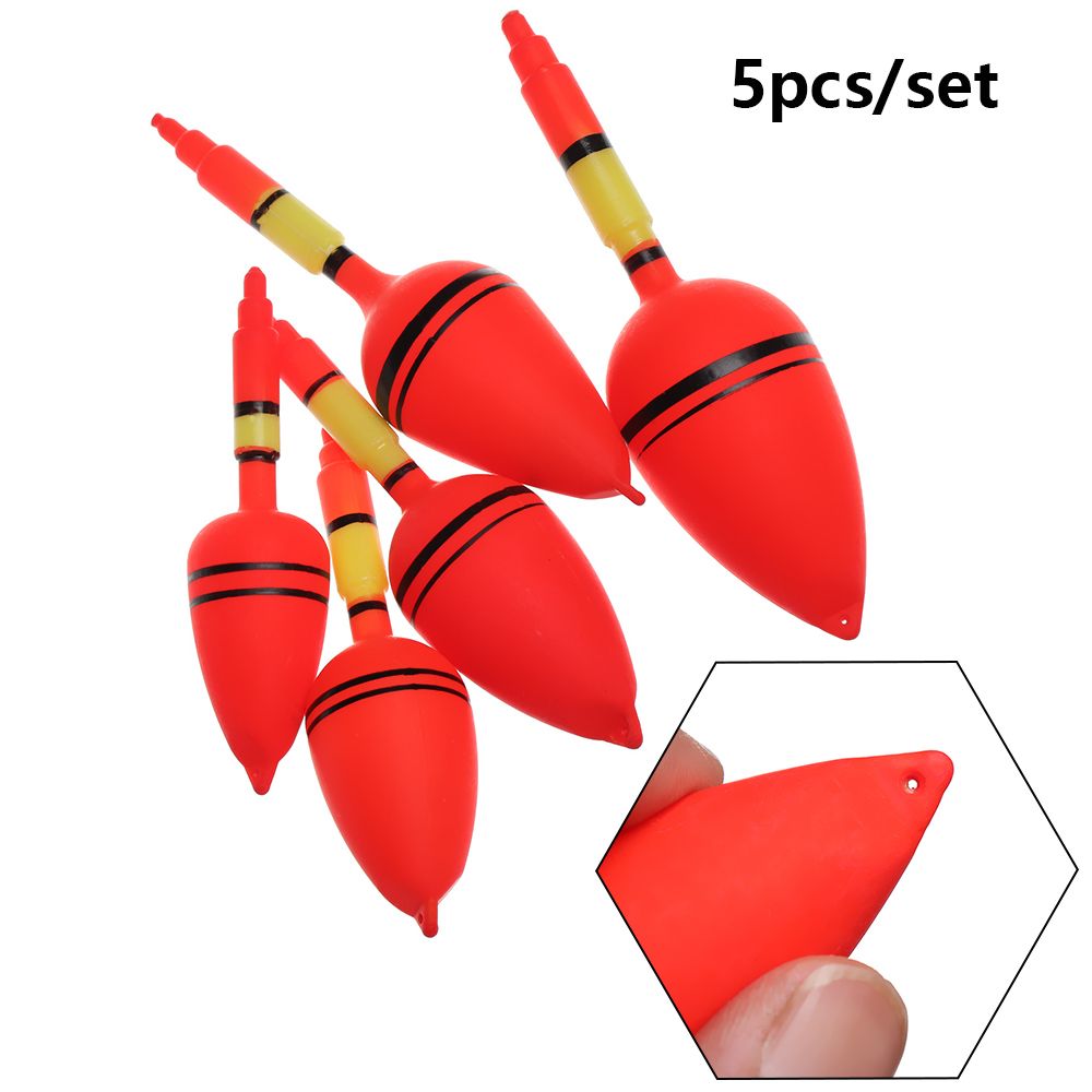 5pcs/set Plastic Fishing Float - Fishing Lure Topwater ulasan dan harga