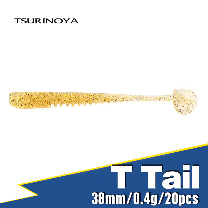 TSURINOYA 38mm 0.4g Soft Fishi - Fishing Lure Soft Plastic ulasan dan harga