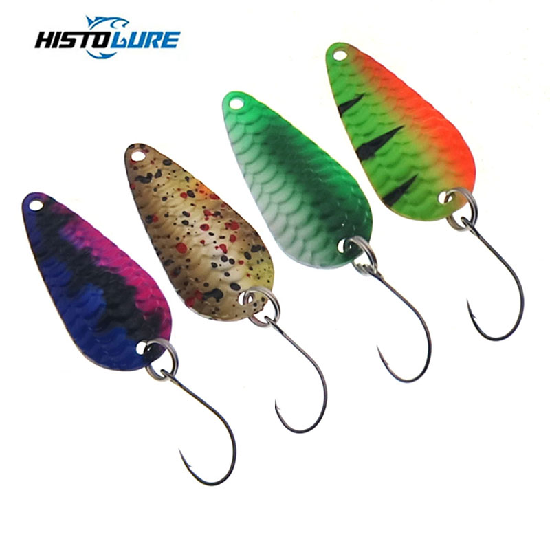 Fishing Trout Spoon Single Hoo - Fishing Lure Spoon ulasan dan harga