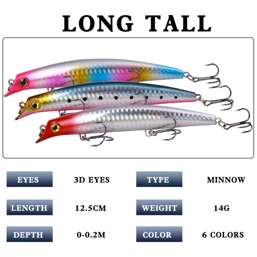 6pcs Crankbaits Fishing Lures  - Fishing Lure Topwater ulasan dan harga