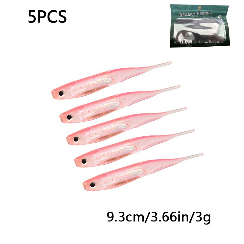 Soft Plastic Needle Tail Fishi - Fishing Lure Soft Plastic ulasan dan harga
