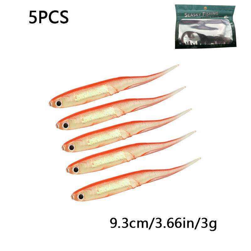 Soft Plastic Needle Tail Fishi - Fishing Lure Soft Plastic ulasan dan harga