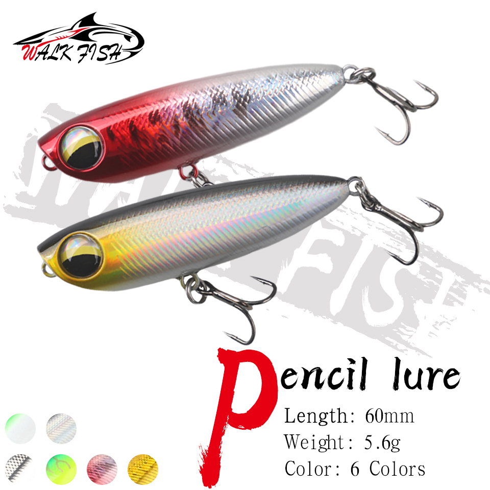 WALK FISH 1Pcs 6cm 5.6g Topwat - Fishing Lure Topwater ulasan dan harga