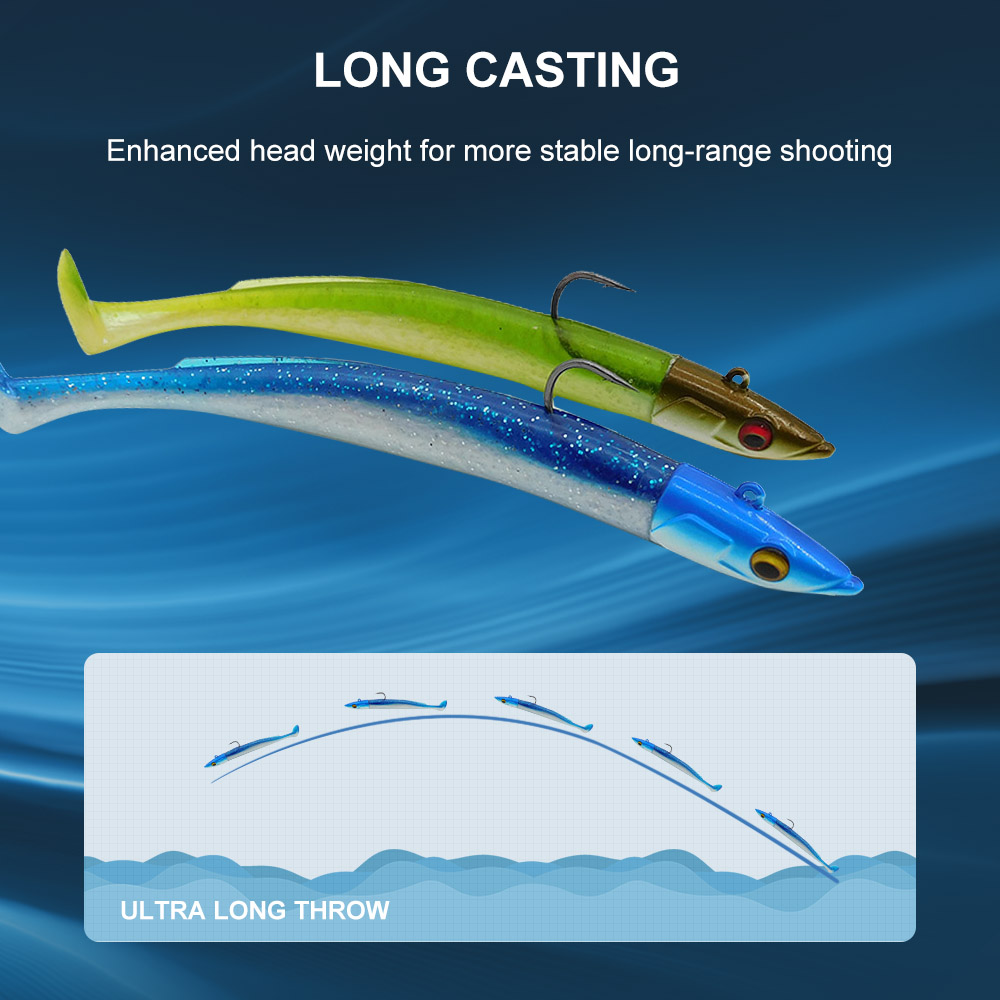 ESFISHING Soft Fishing Lures L - Fishing Lure Soft Plastic ulasan dan harga