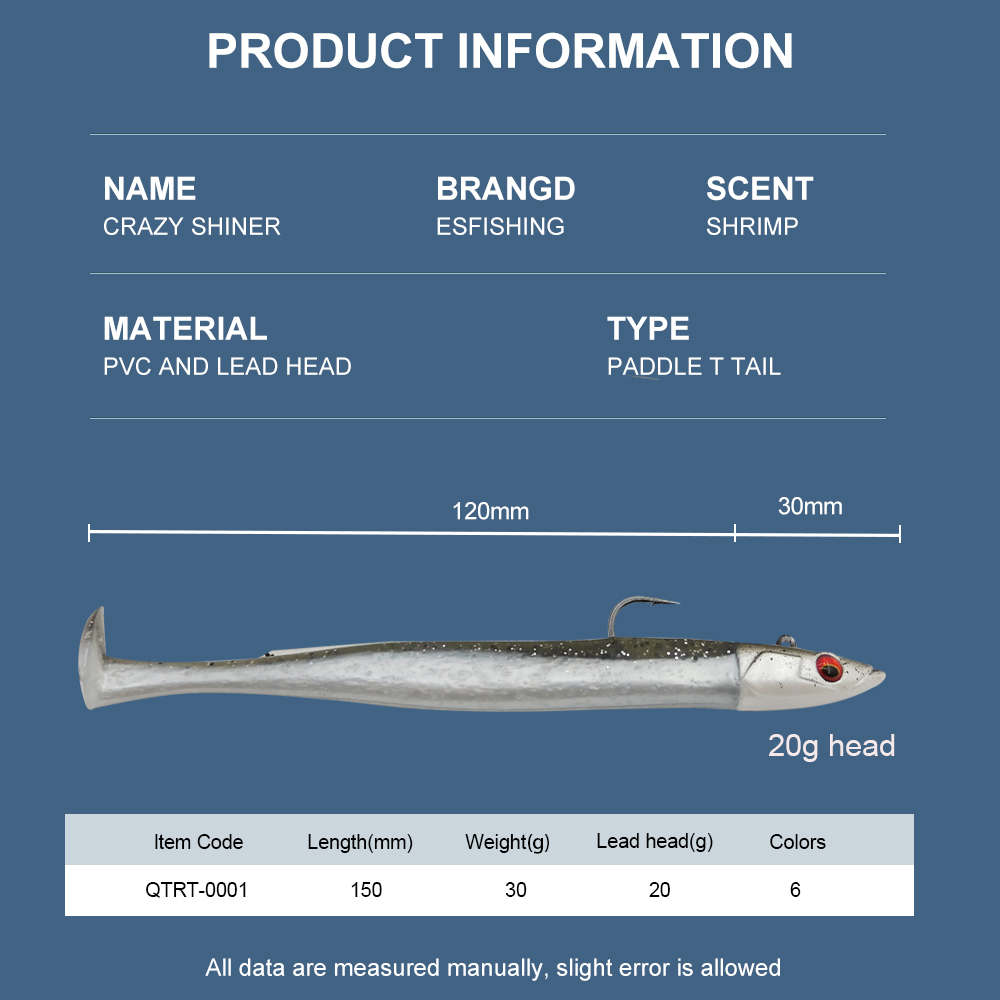ESFISHING Soft Fishing Lures L - Fishing Lure Soft Plastic ulasan dan harga