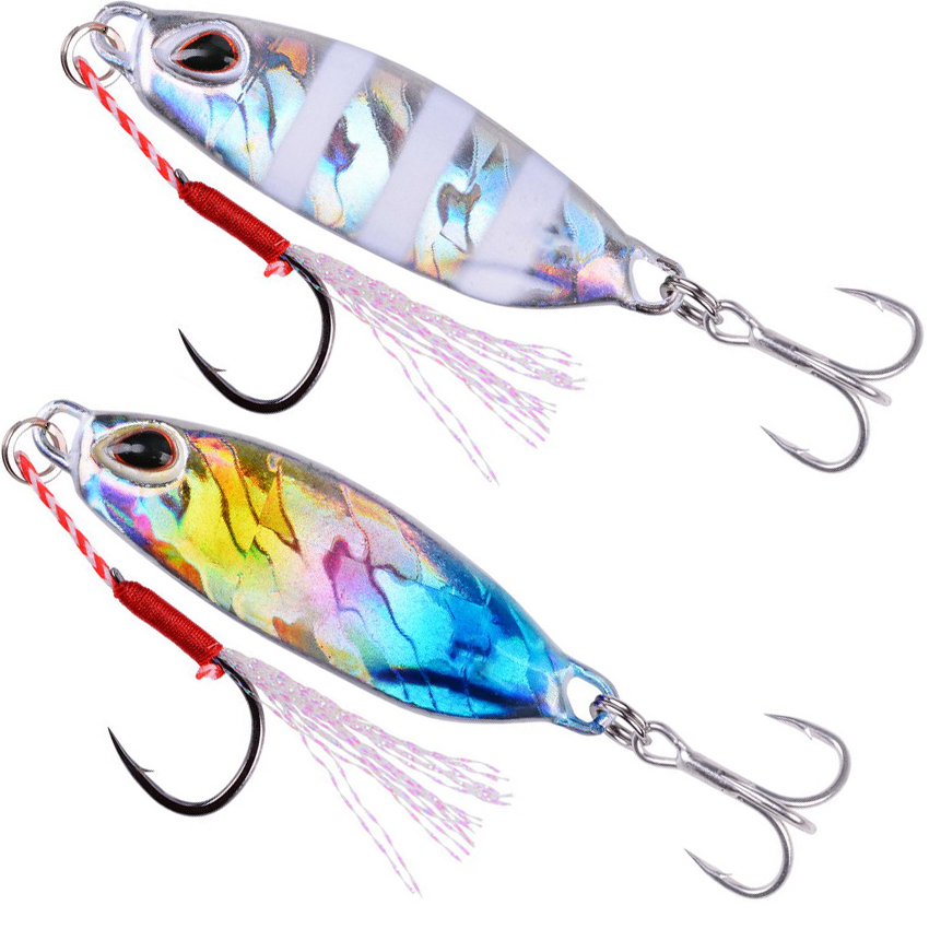 Jigs 10g 15g 20g 30g 40g Fishi - Fishing Lure Spoon ulasan dan harga